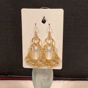 Shiny Gold Earrings